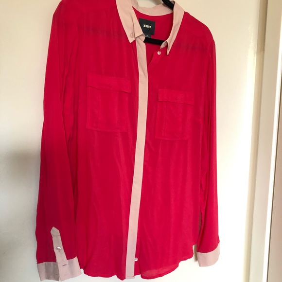 NWOT Anthropologie Maeve Two Tone Button-down 10 - Picture 2 of 5